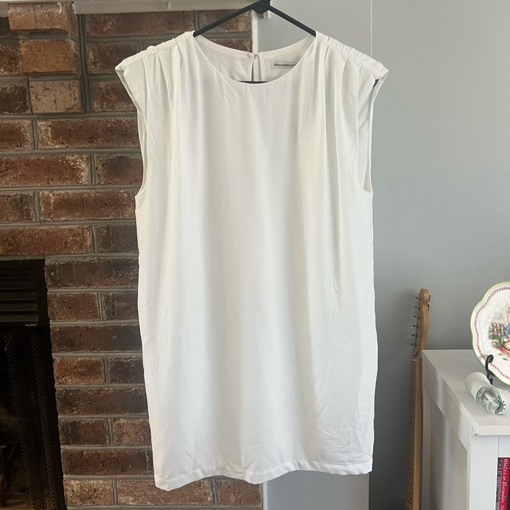 Abercrombie & Fitch White Mini Dress